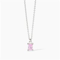 Collana Mabina Donna Battito in Argento Zircone 553649 - 553649
